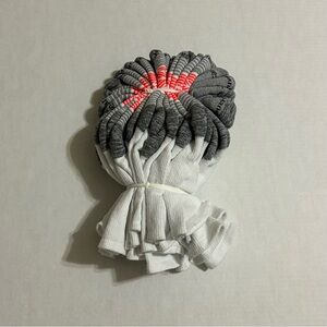 Gray and White Ankle Socks Bundle